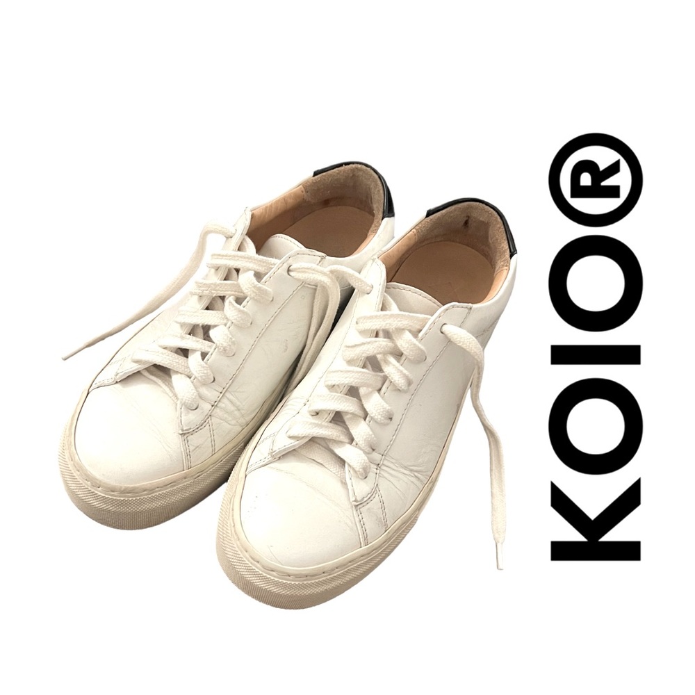 koio white sneakers